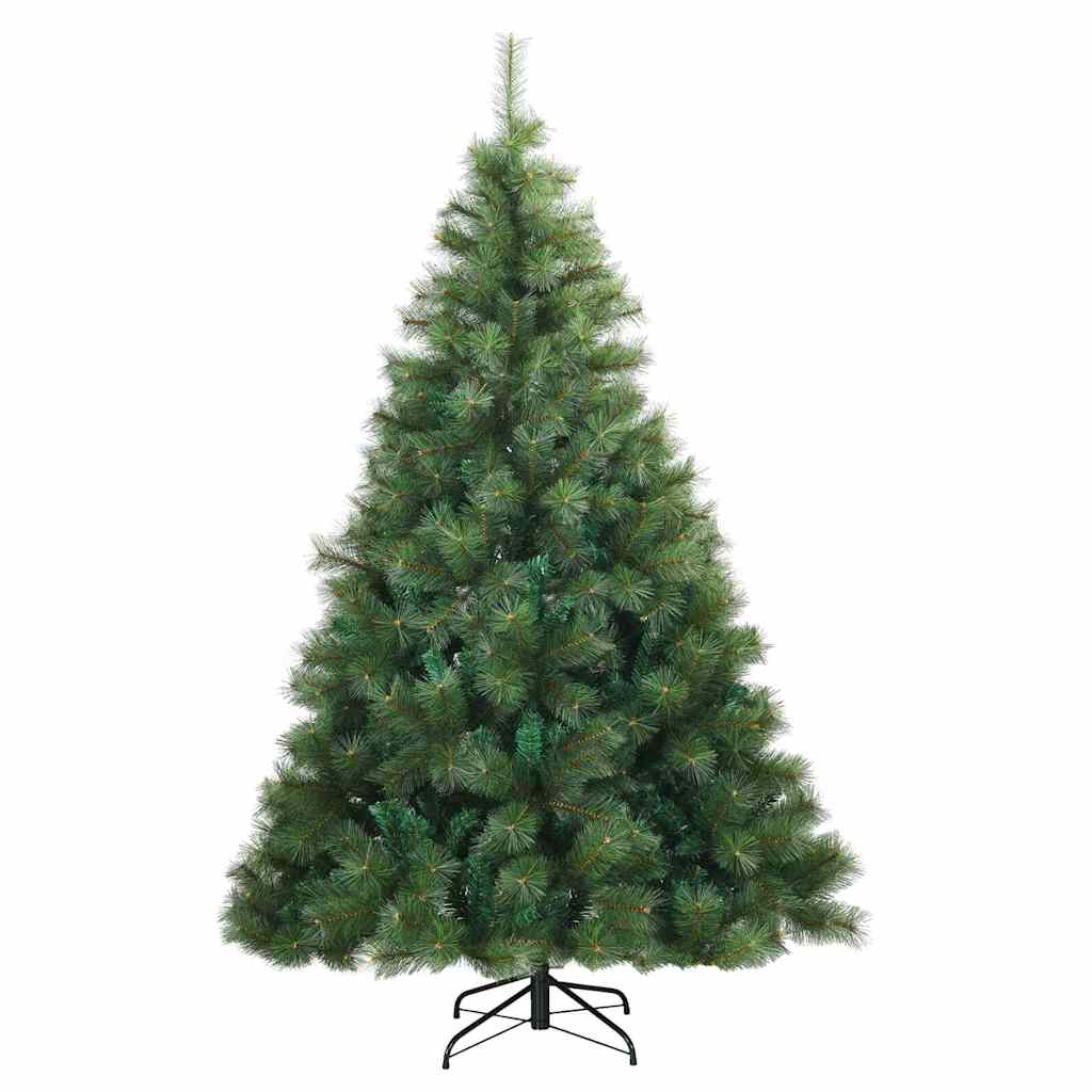 Umjetno božićno drvce s stalakom Zelena 210 cm PE i PVC