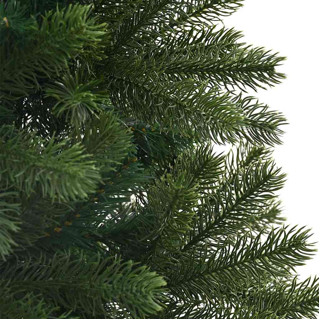 Umjetno božićno drvce s stalakom Zelena 210 cm PVC, PE i čelik