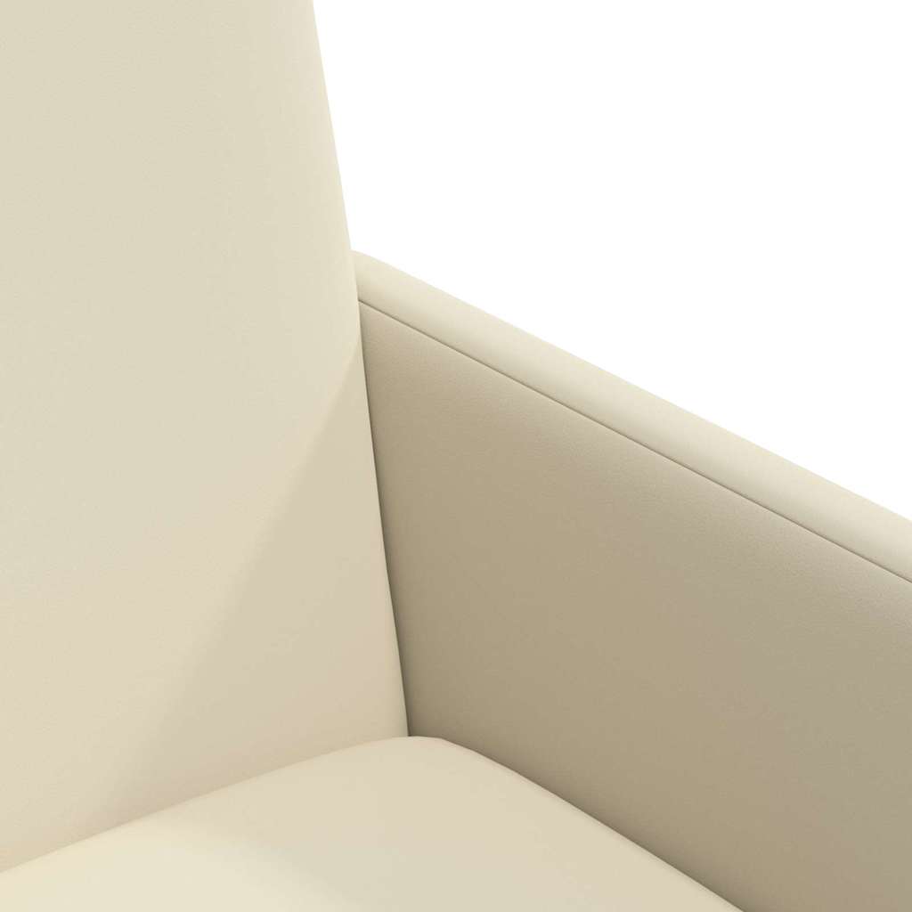 Blagovačke stolice s kotačima 2 pcs Krema 57 x 66 x 94 cm