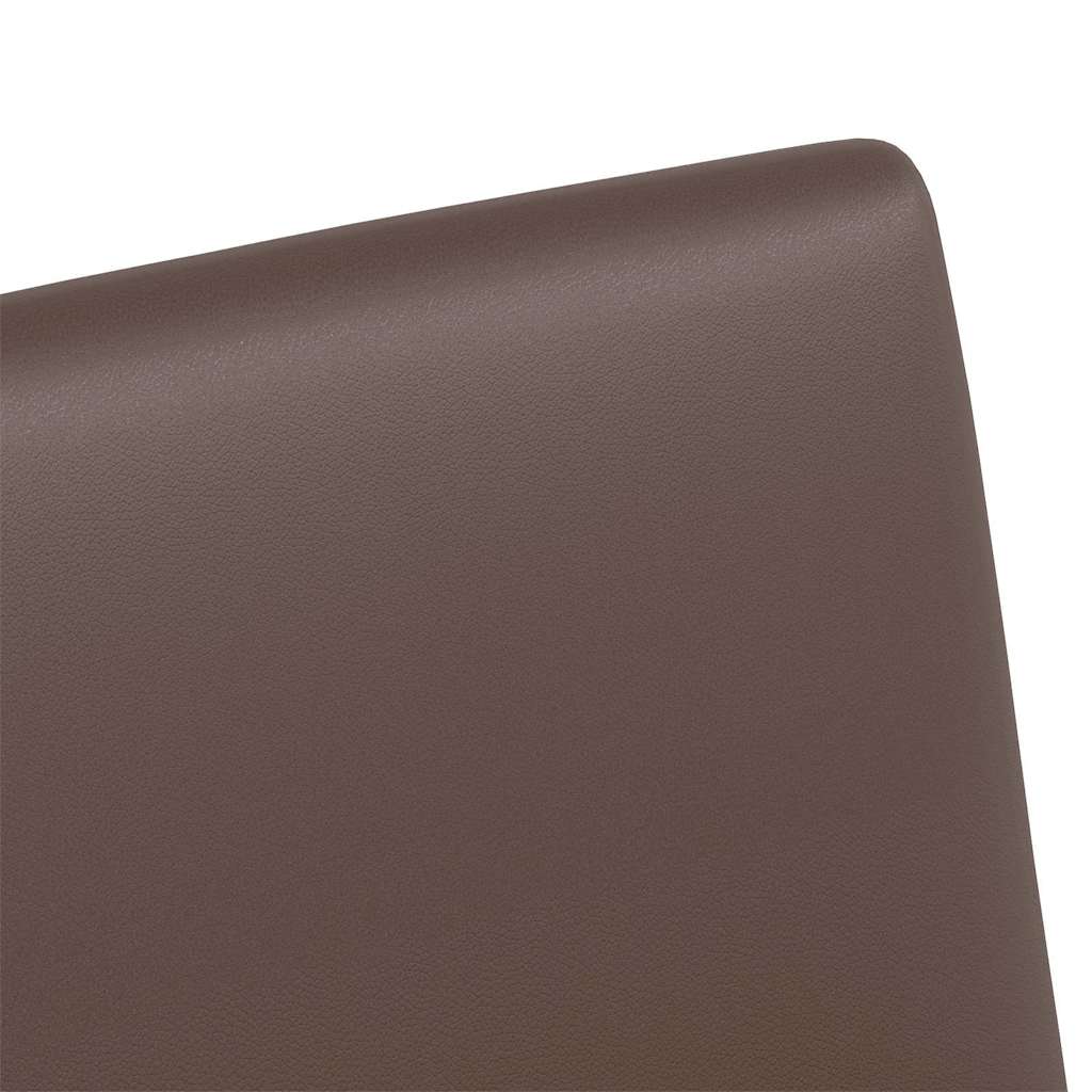 Blagovačke stolice s kotačima 2 pcs Smeđa 57 x 66 x 94 cm