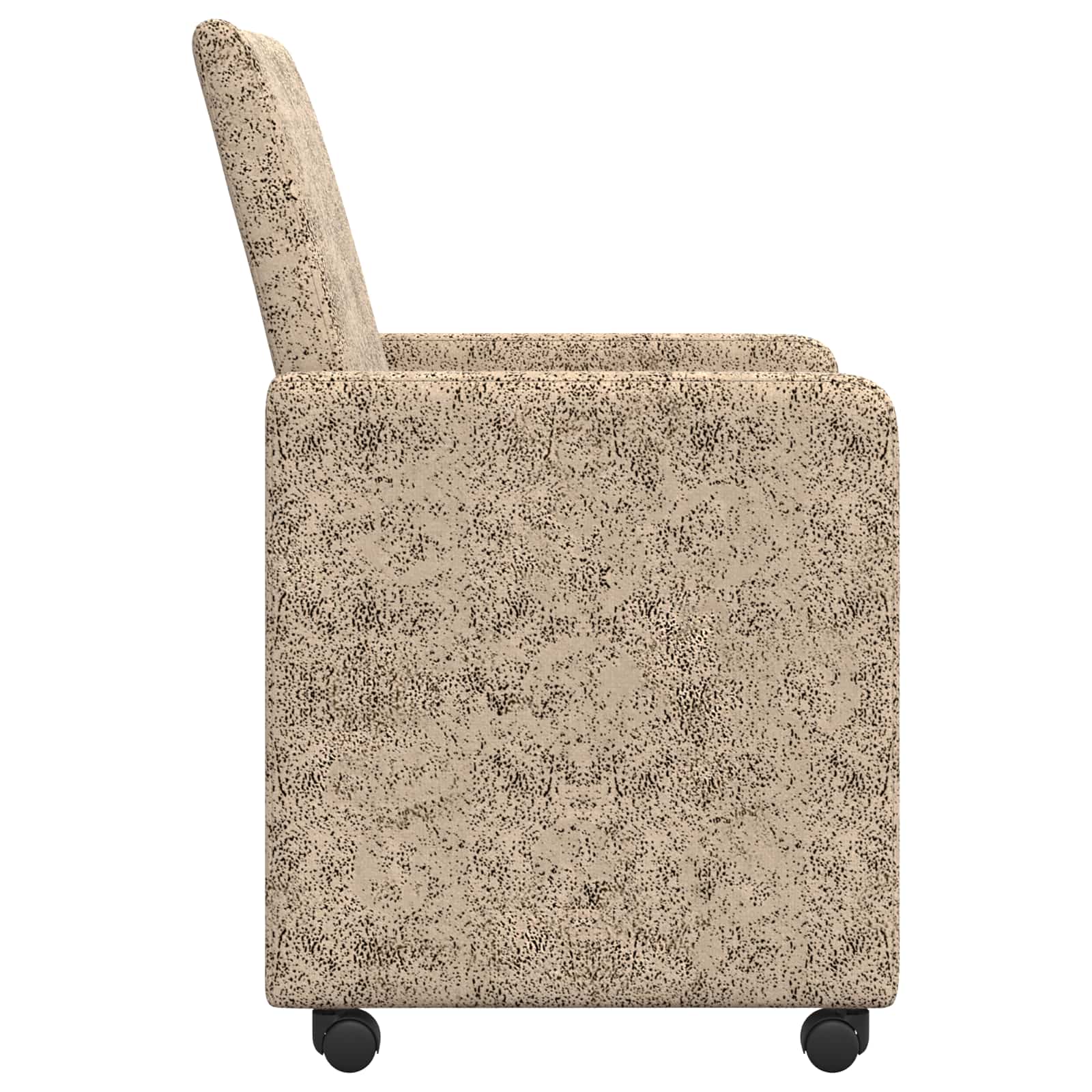 Blagovačke stolice s kotačima 2 pcs Svjetlosiva 57 x 66 x 94 cm
