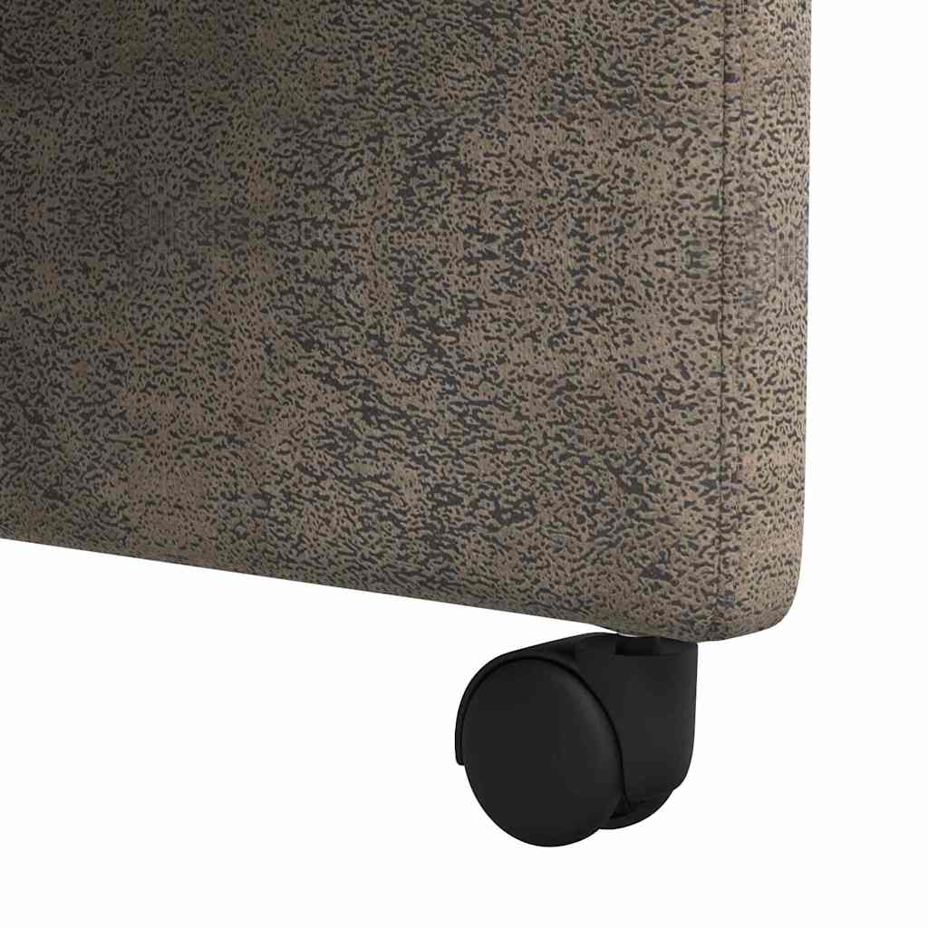 Blagovačke stolice s kotačima 2 pcs Tamno siva 57 x 67 x 95 cm