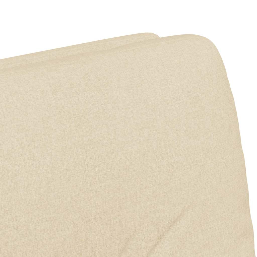 Blagovačke stolice s kotačima 2 pcs Krema 57 x 67 x 95 cm