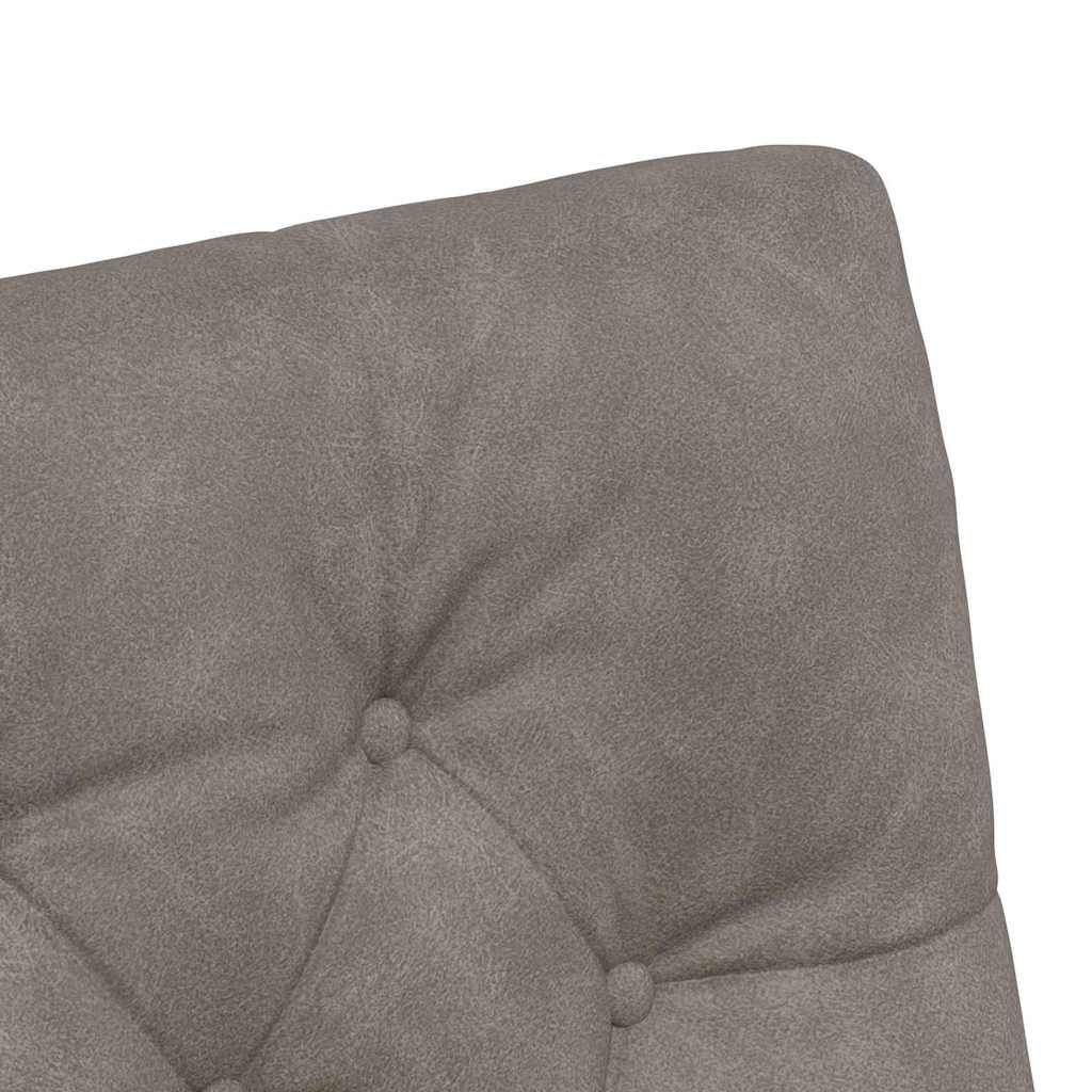 Blagovačke stolice s kotačima 2 pcs Siva 58 x 67 x 97 cm