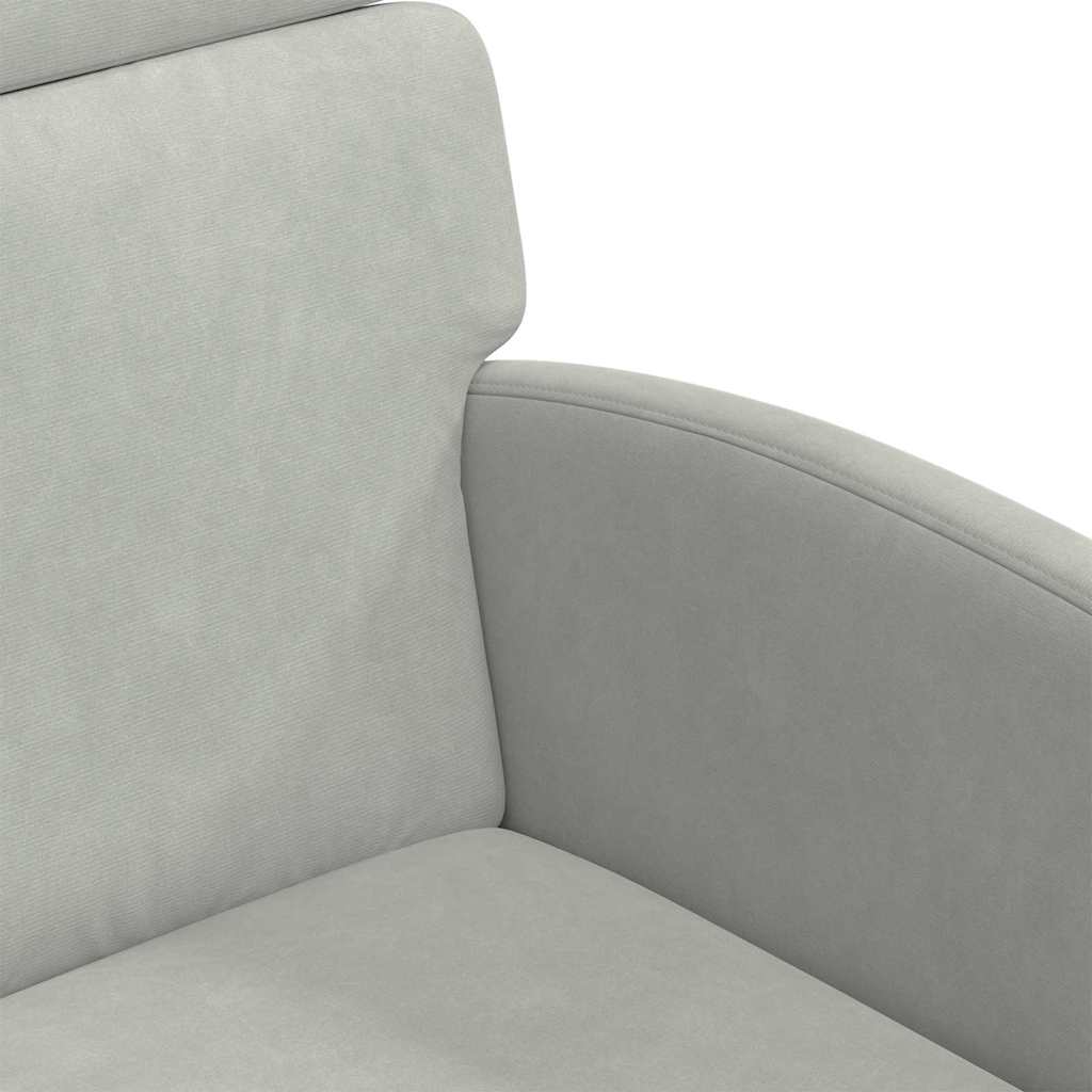 Blagovačke stolice s kotačima 2 pcs Svjetlosiva 58 x 65 x 98 cm