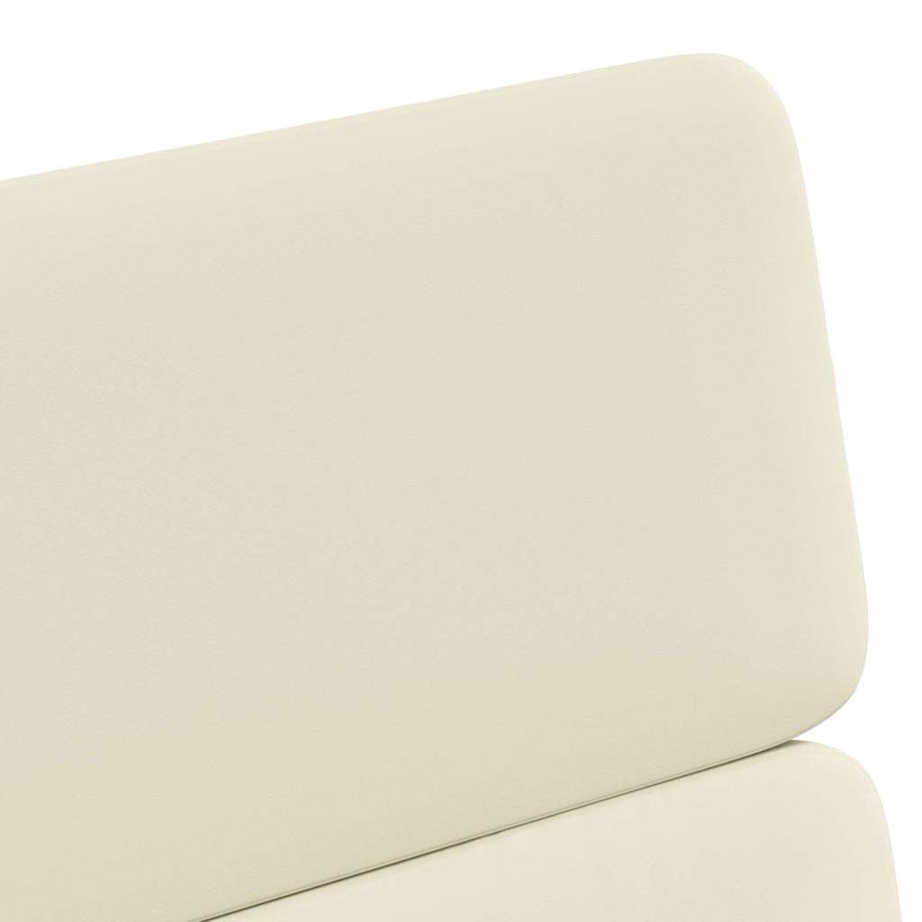 Blagovačke stolice s kotačima 2 pcs Krema 58 x 65 x 98 cm