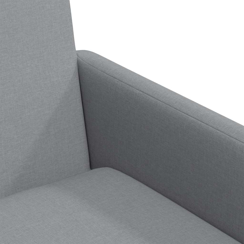 Trpezarijske stolice 2 pcs Svjetlosiva 57 x 67 x 95 cm tkanina