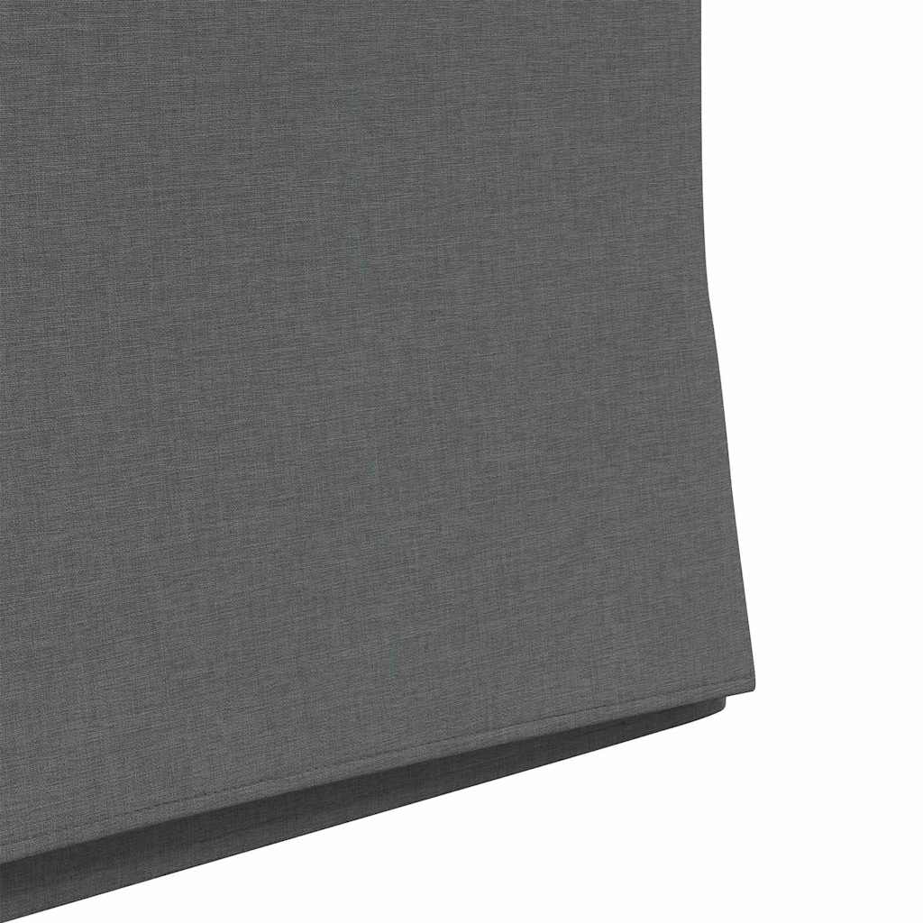 Trpezarijske stolice 2 pcs Tamno siva 57 x 67 x 95 cm tkanina