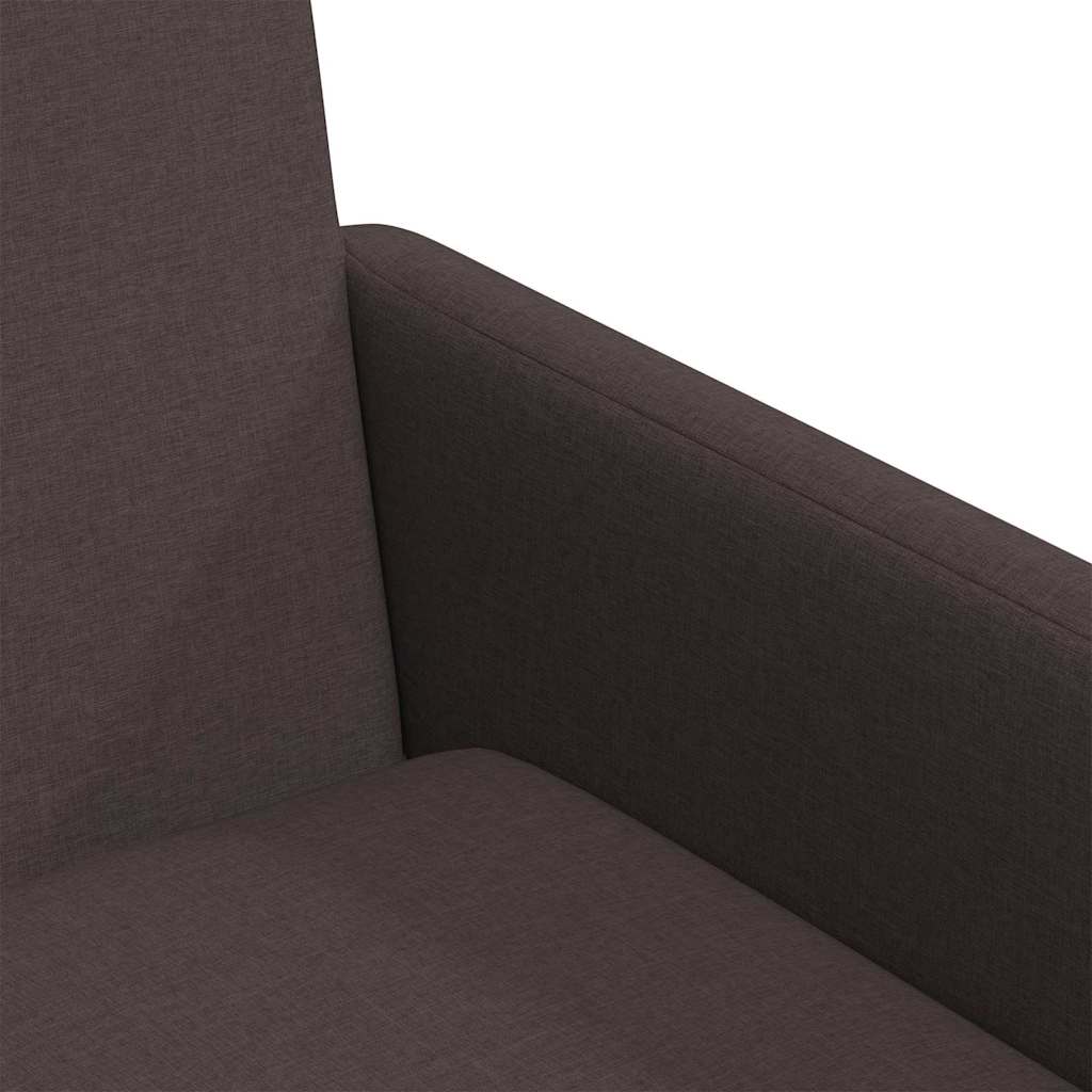 Trpezarijske stolice 2 pcs Tamno smeđa 57 x 67 x 95 cm tkanina