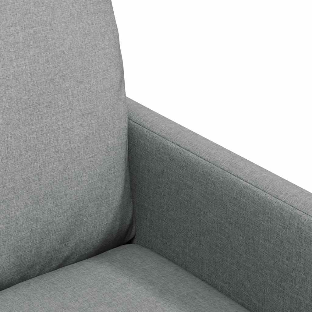 Trpezarijske stolice 2 pcs Svjetlosiva 57 x 67 x 98 cm tkanina