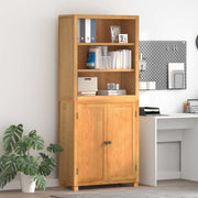 Set namještaja za pohranu 2 kom. Prirodna 80 x 35 x 185 cm