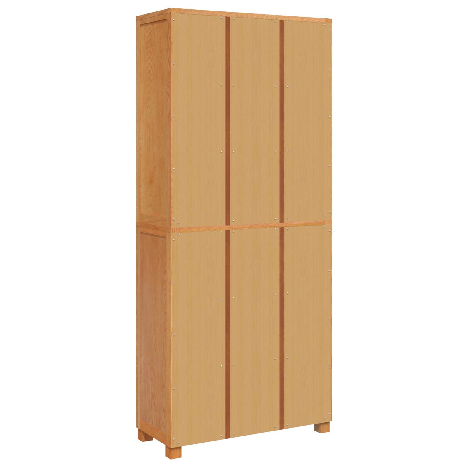 Set namještaja za pohranu 2 kom. Prirodna 80 x 35 x 185 cm