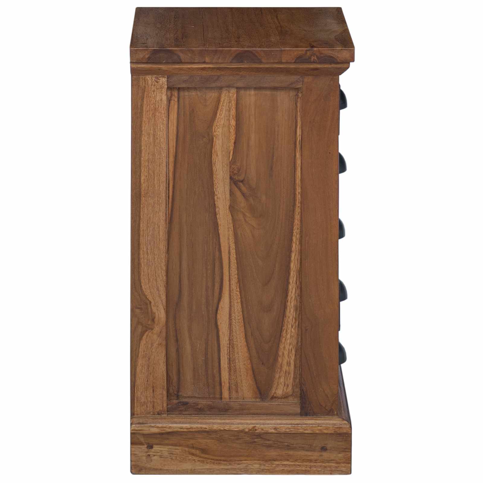 Komoda s ladicama Prirodna 35 x 30 x 60 cm Čvrsto teak drvo