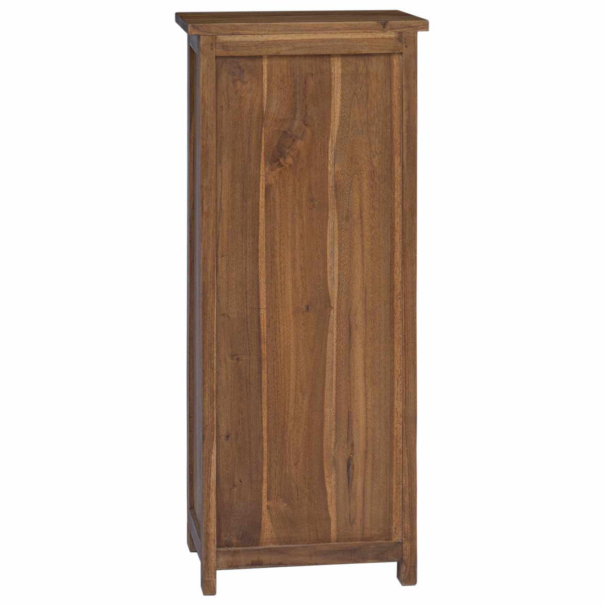 Komoda s ladicama Prirodna 45 x 35 x 110 cm Čvrsto teak drvo