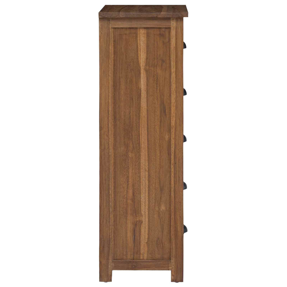 Komoda s ladicama Prirodna 45 x 35 x 110 cm Čvrsto teak drvo
