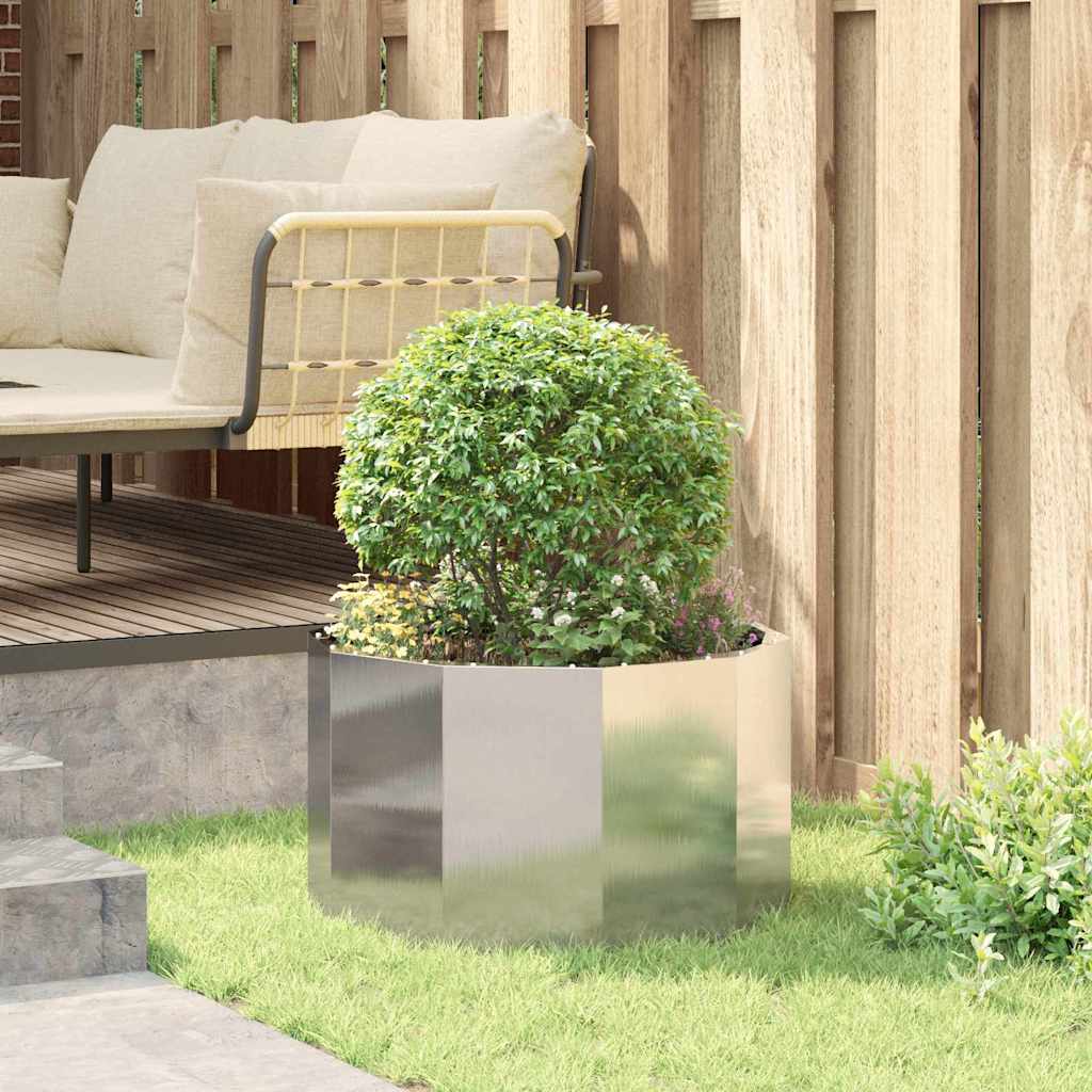 Sadilica Srebrno 60 x 60 x 35 cm Nehrđajući čelik
