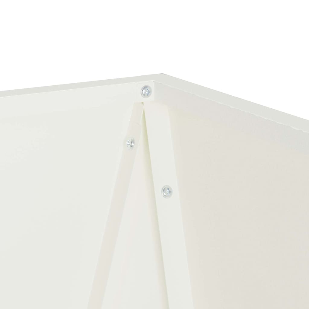 Sadilica 2 pcs Bijelo 30 x 30 x 75 cm Čelik