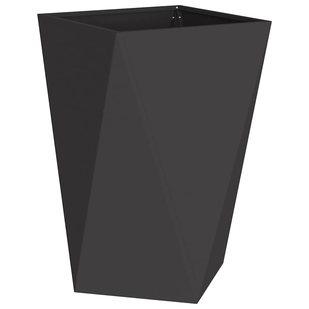 Sadilica 2 pcs Crna 50 x 50 x 75 cm Čelik