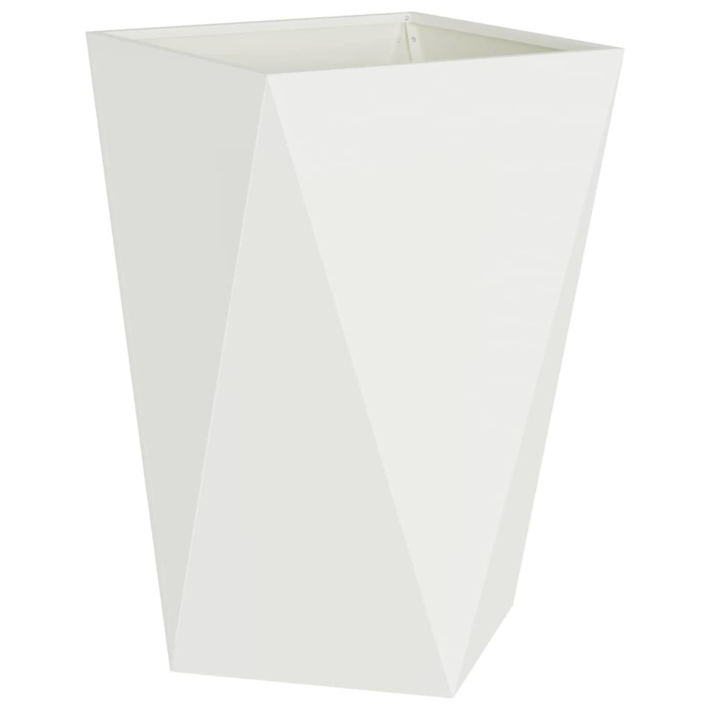 Sadilica 2 pcs Bijelo 50 x 50 x 75 cm Čelik