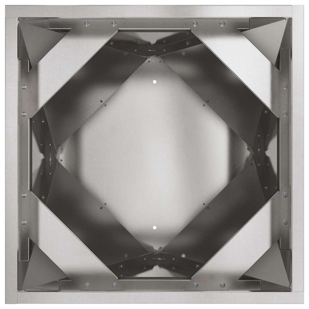 Sadilica 2 pcs Srebrno 50 x 50 x 75 cm Nehrđajući čelik