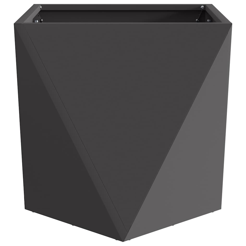 Sadilica 2 pcs Crna 40 x 40 x 40 cm Čelik