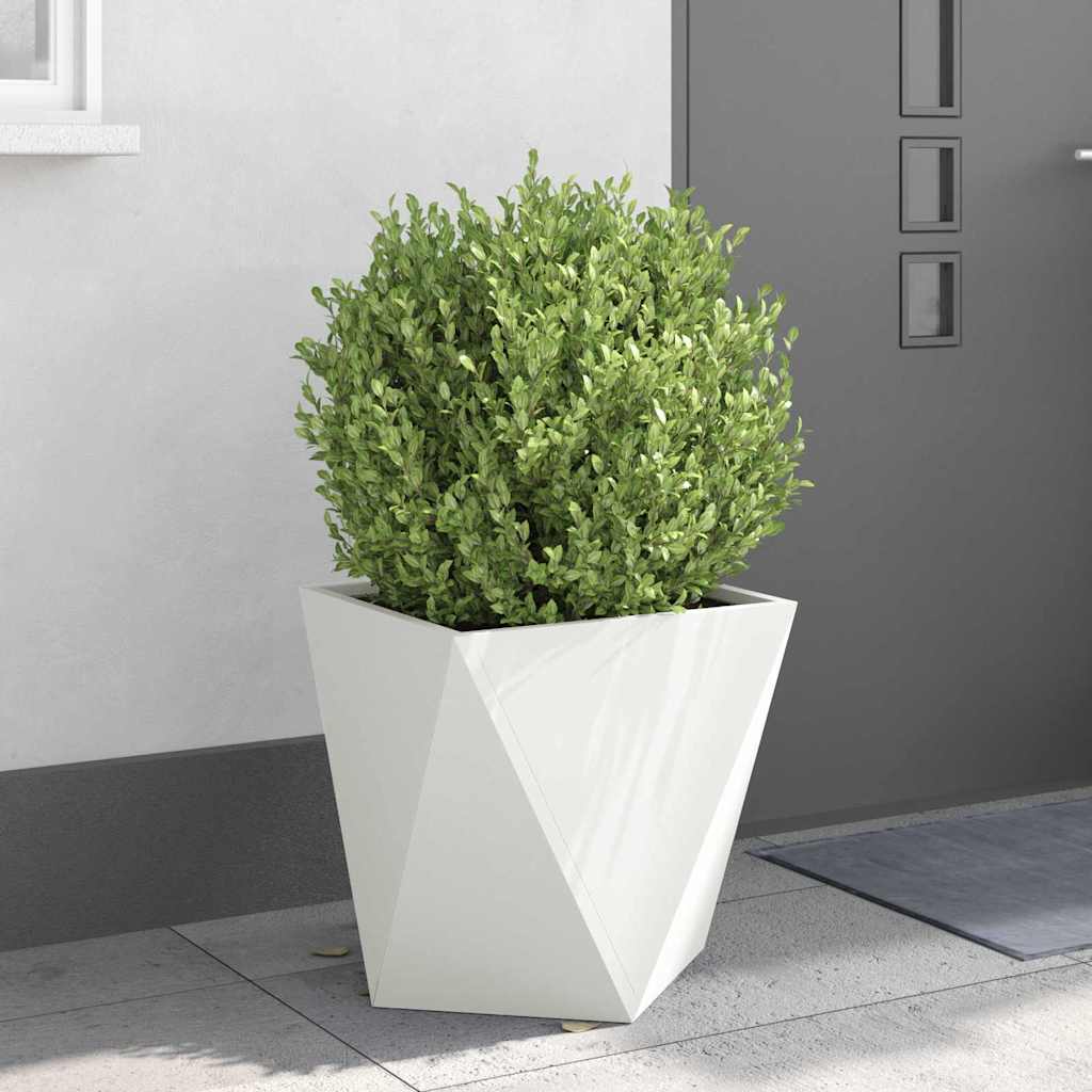 Sadilica 2 pcs Bijelo 50 x 50 x 50 cm Čelik