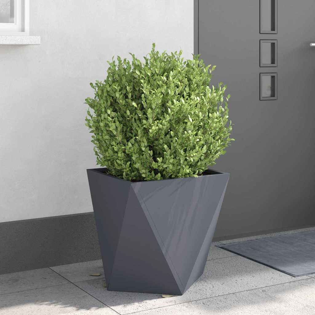 Sadilica 2 pcs Antracit 50 x 50 x 50 cm Čelik