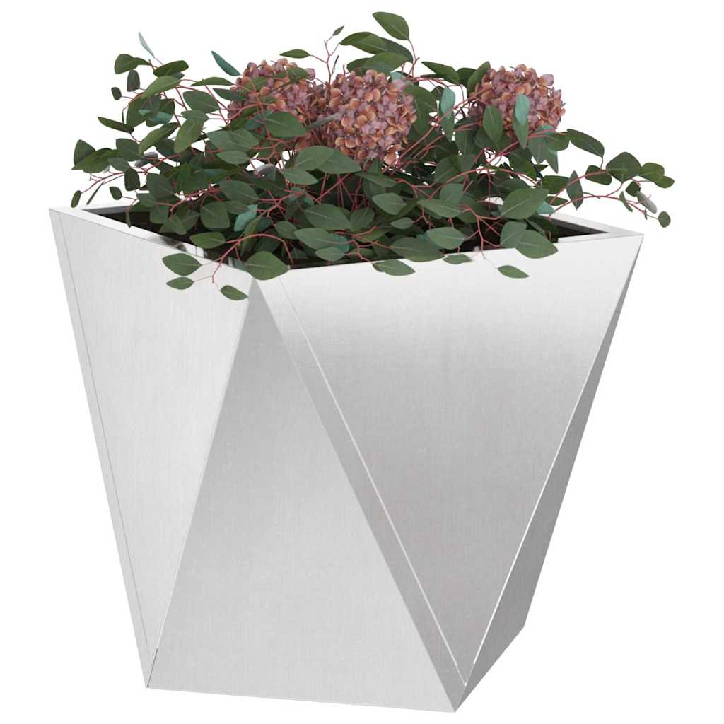Sadilica 2 pcs Srebrno 50 x 50 x 50 cm Nehrđajući čelik