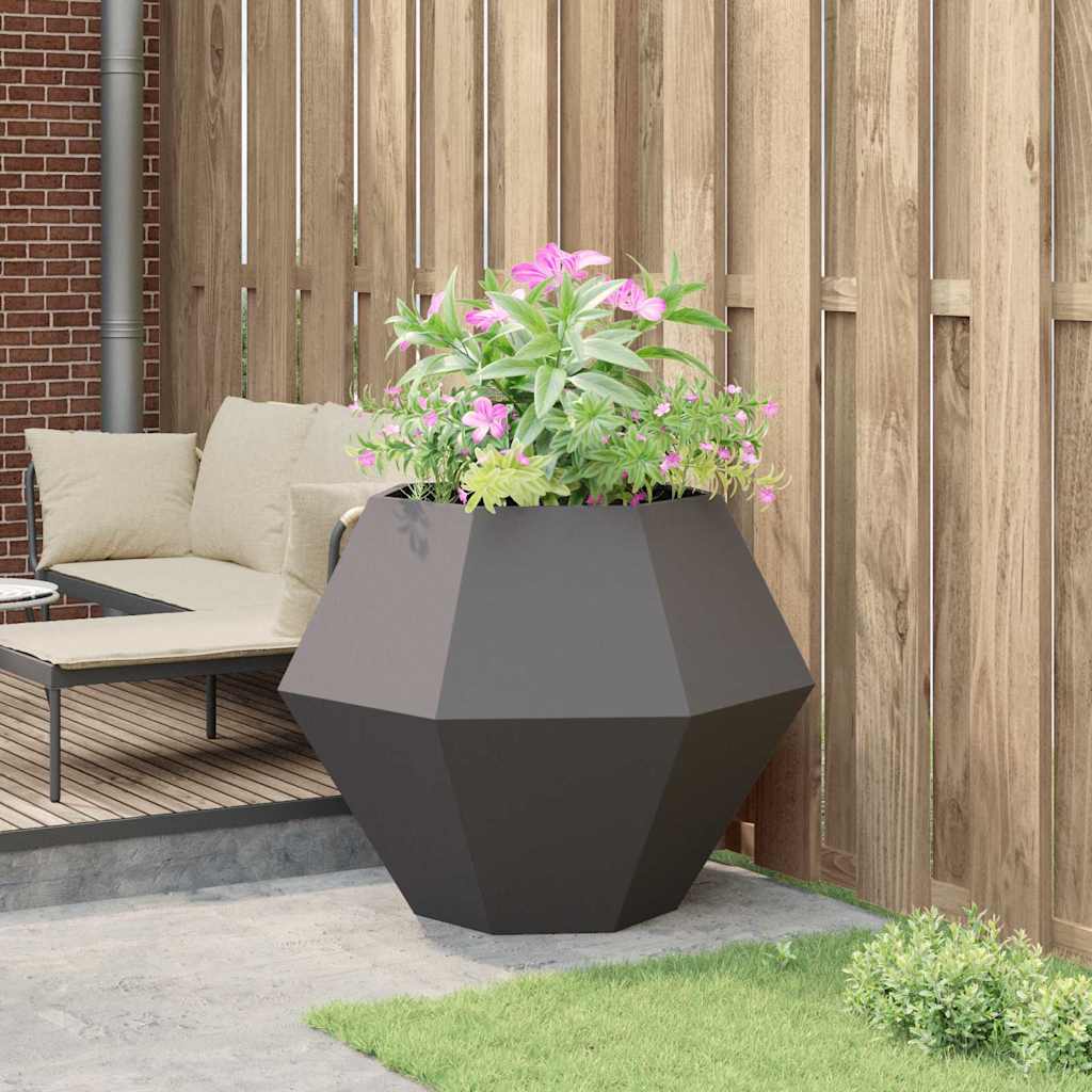 Sadilica Crna 100 x 100 x 80 cm Čelik