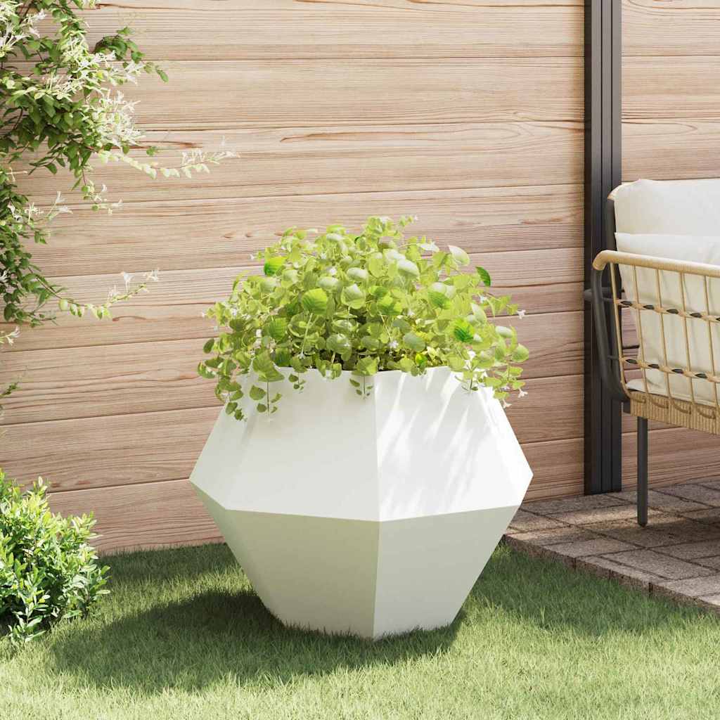 Sadilica 2 pcs Bijelo 75 x 75 x 60 cm Čelik