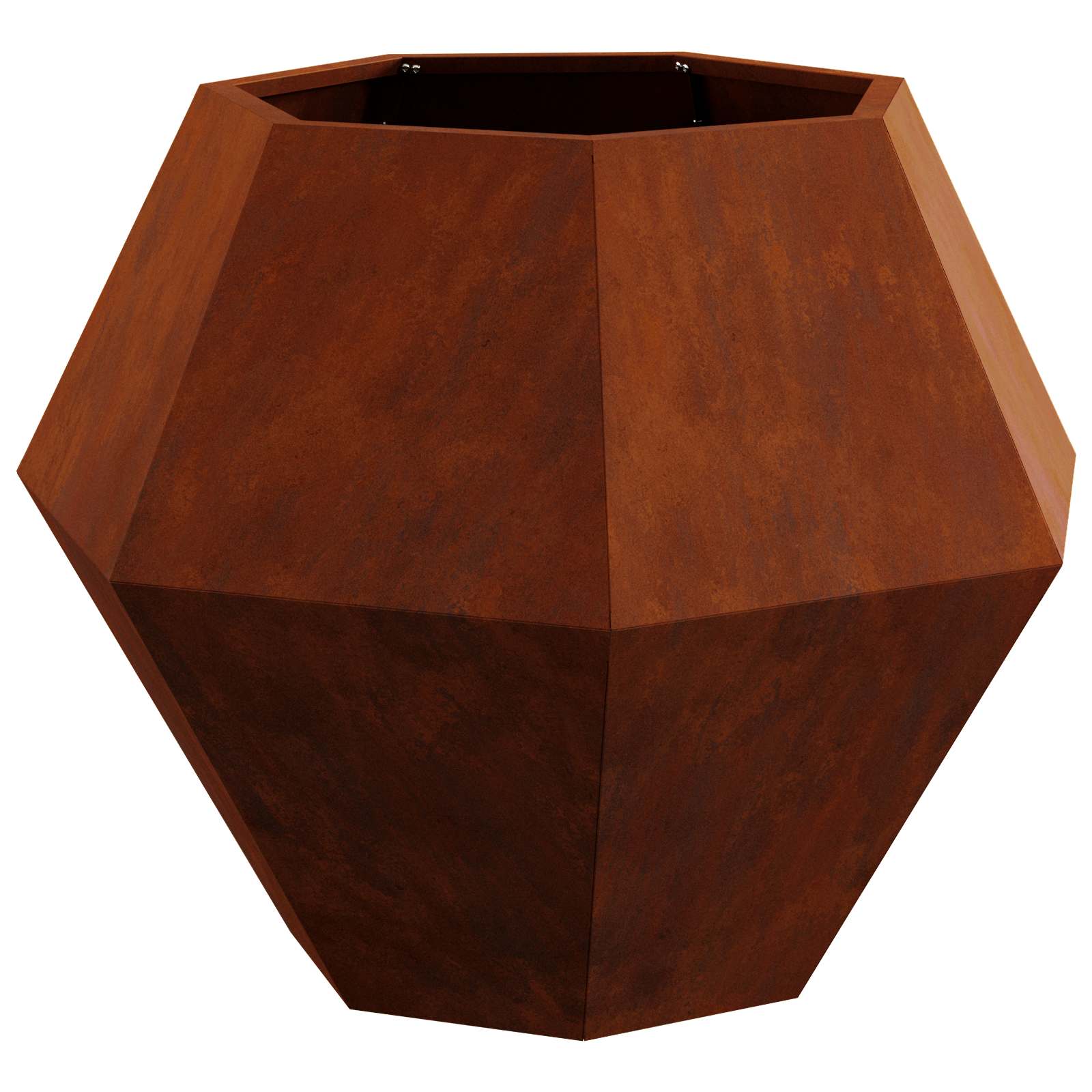 Sadilica Rđa 75 x 75 x 60 cm Čelik otporan na vremenske uvjete
