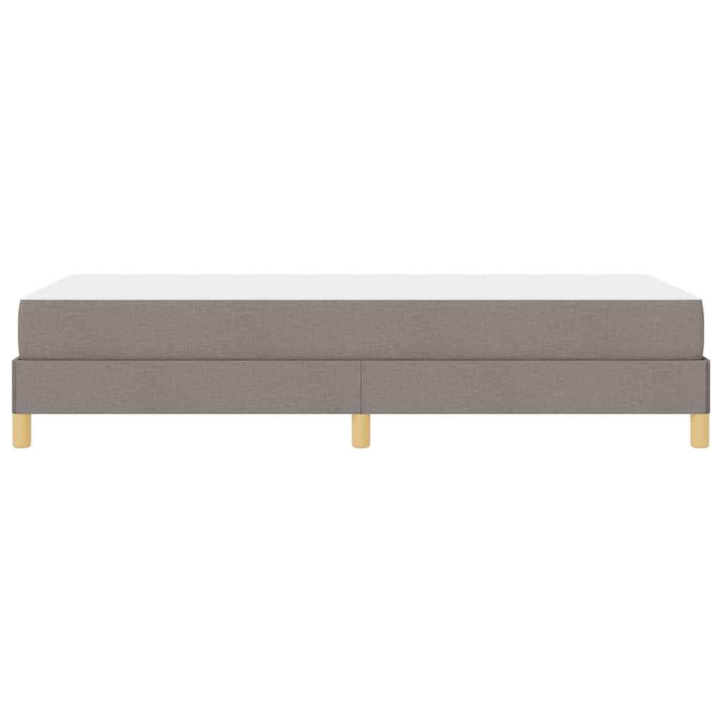 Krevet s opruga kutije Sivo-smeđa 80 x 200 cm tkanina