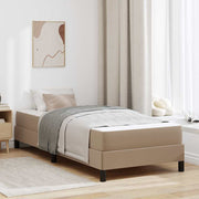 Krevetna konstrukcija Boja cappuccina 80 x 200 cm tkanina