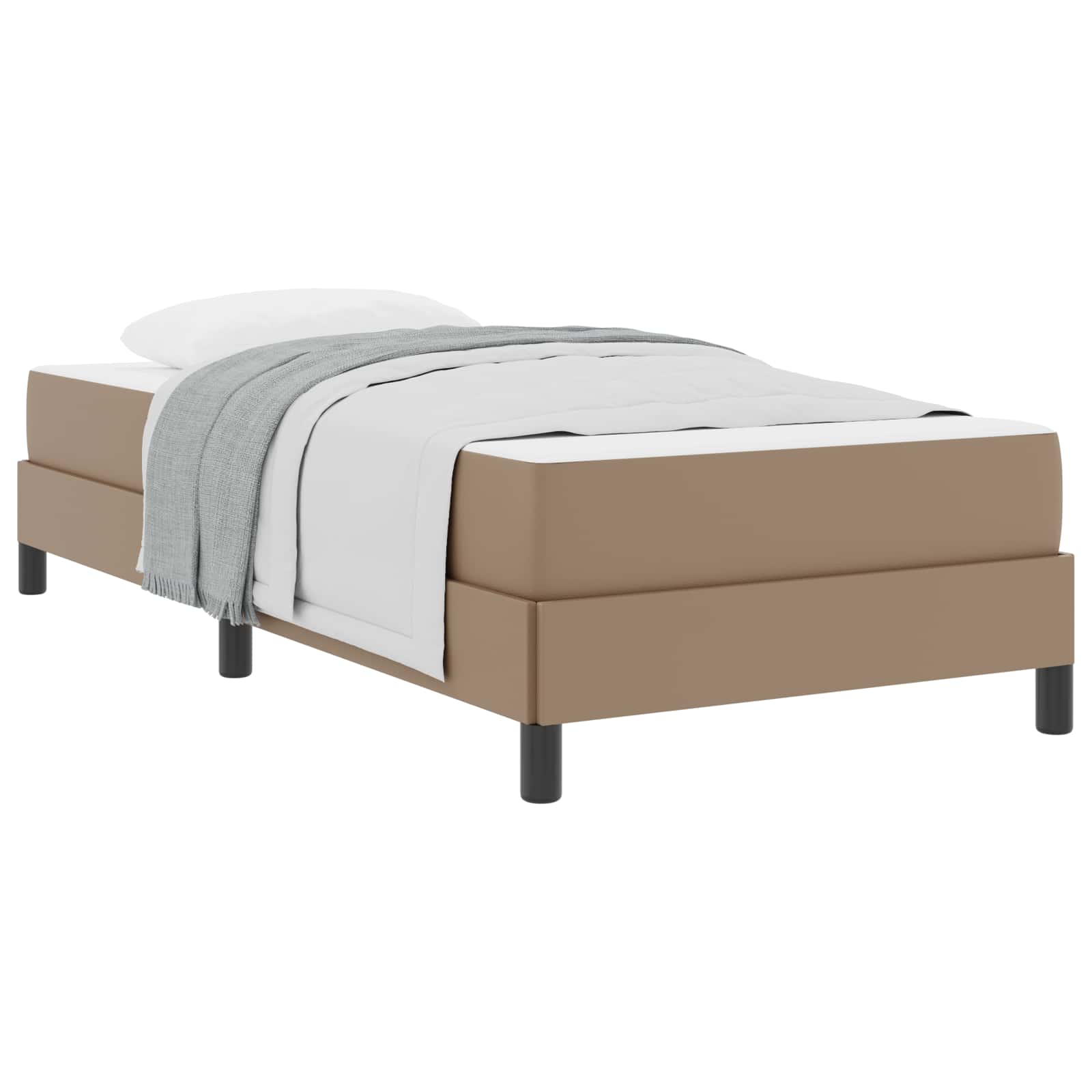 Krevetna konstrukcija Boja cappuccina 80 x 200 cm tkanina