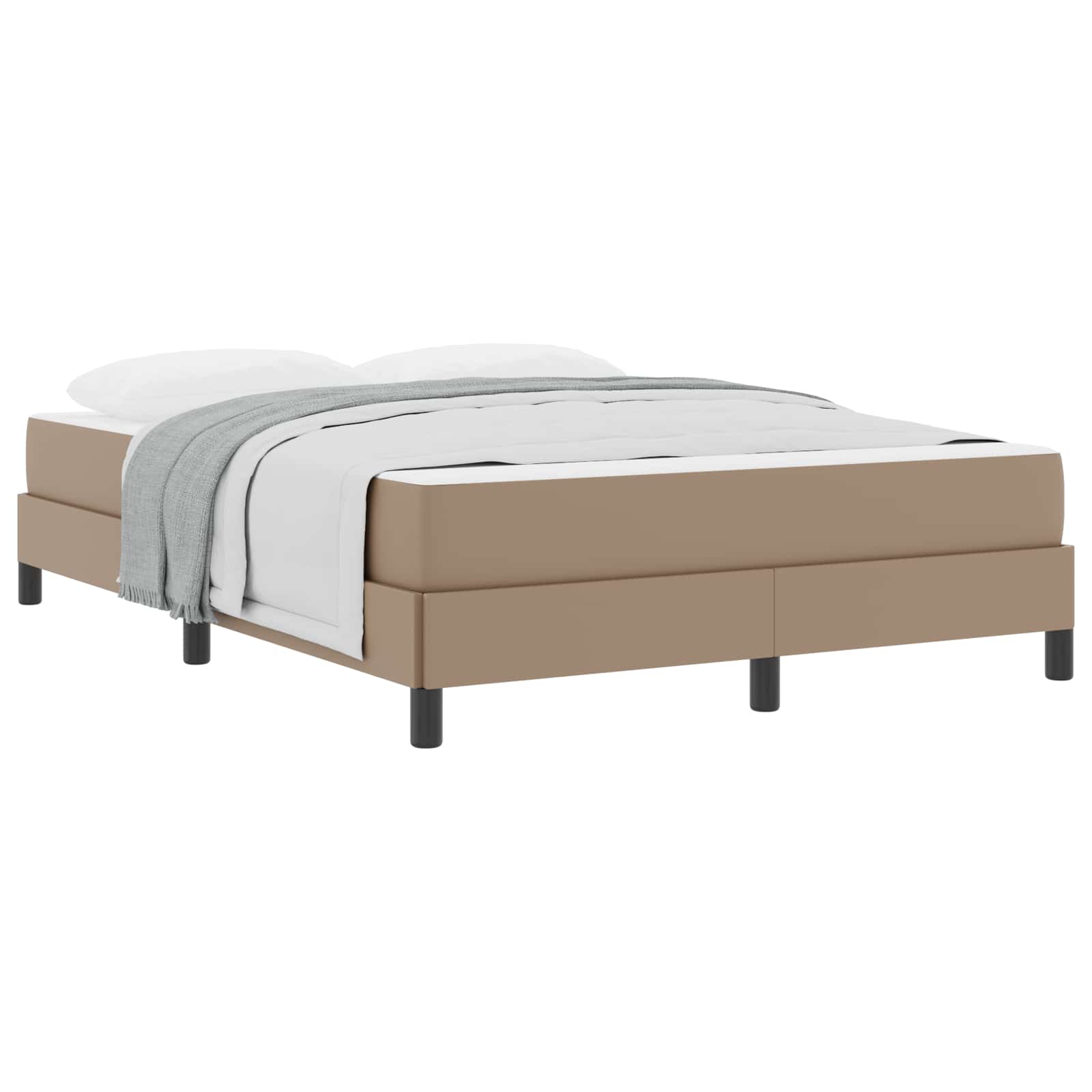 Krevetna konstrukcija Boja cappuccina 140 x 190 cm tkanina