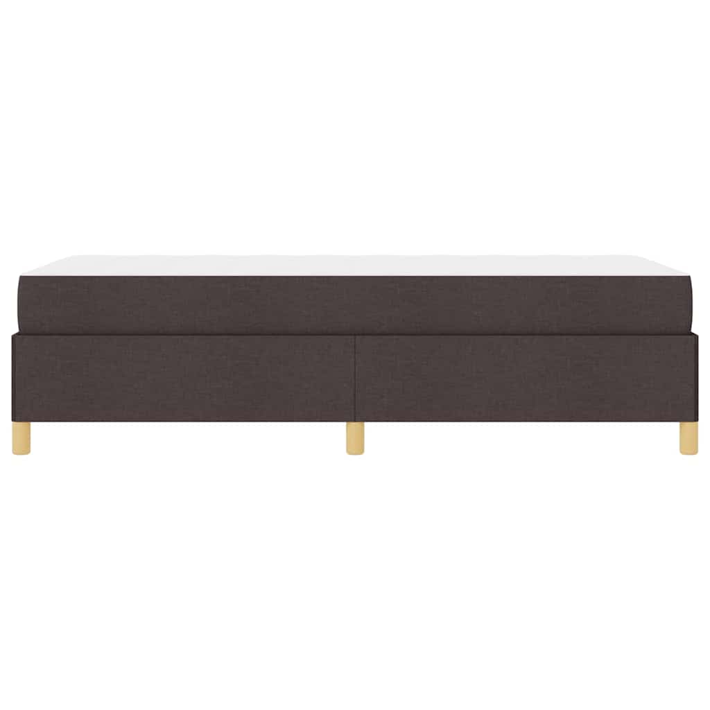 Krevetna konstrukcija Tamno smeđa 80 x 200 cm tkanina