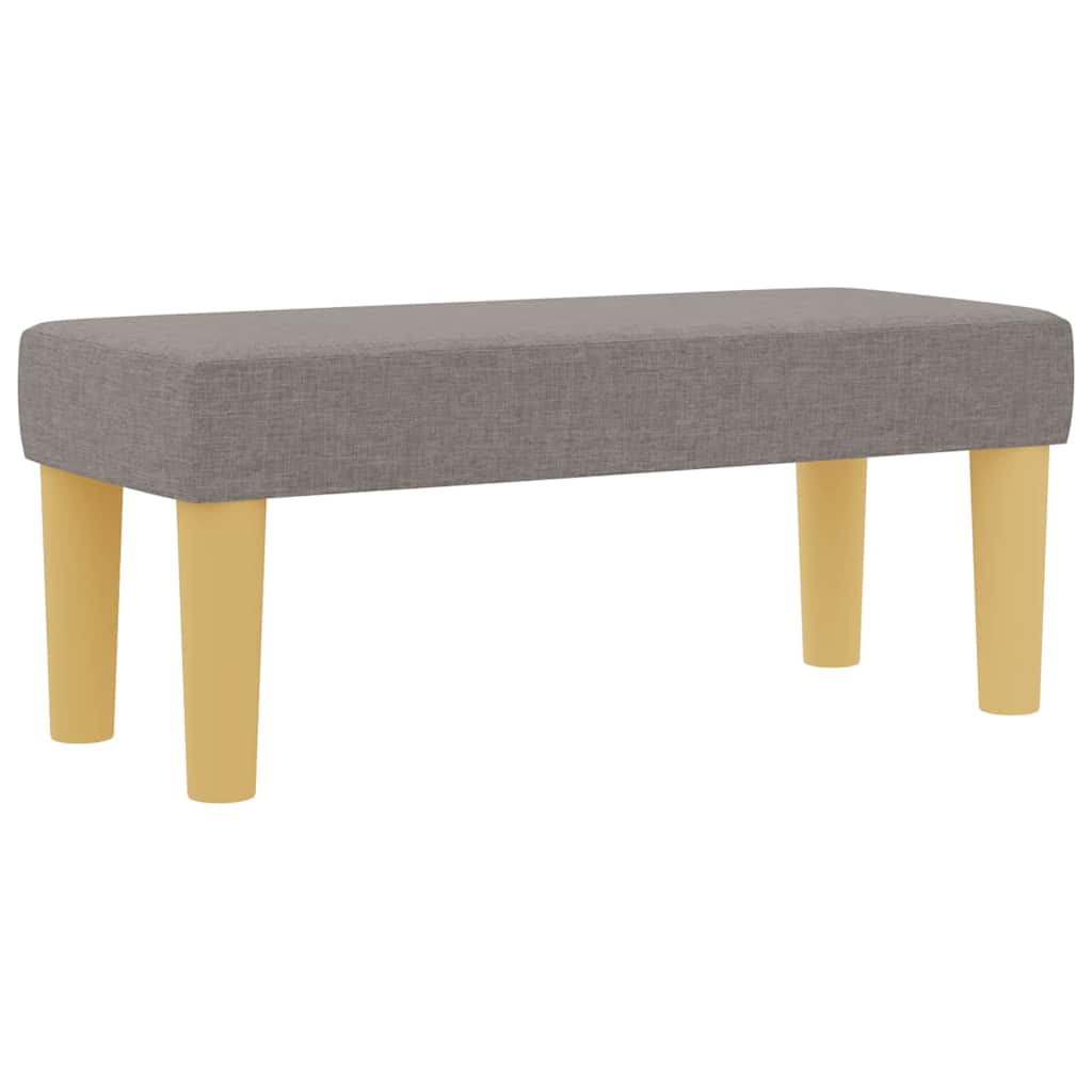 Krevet s opruga kutije Sivo-smeđa 200 x 80 cm tkanina