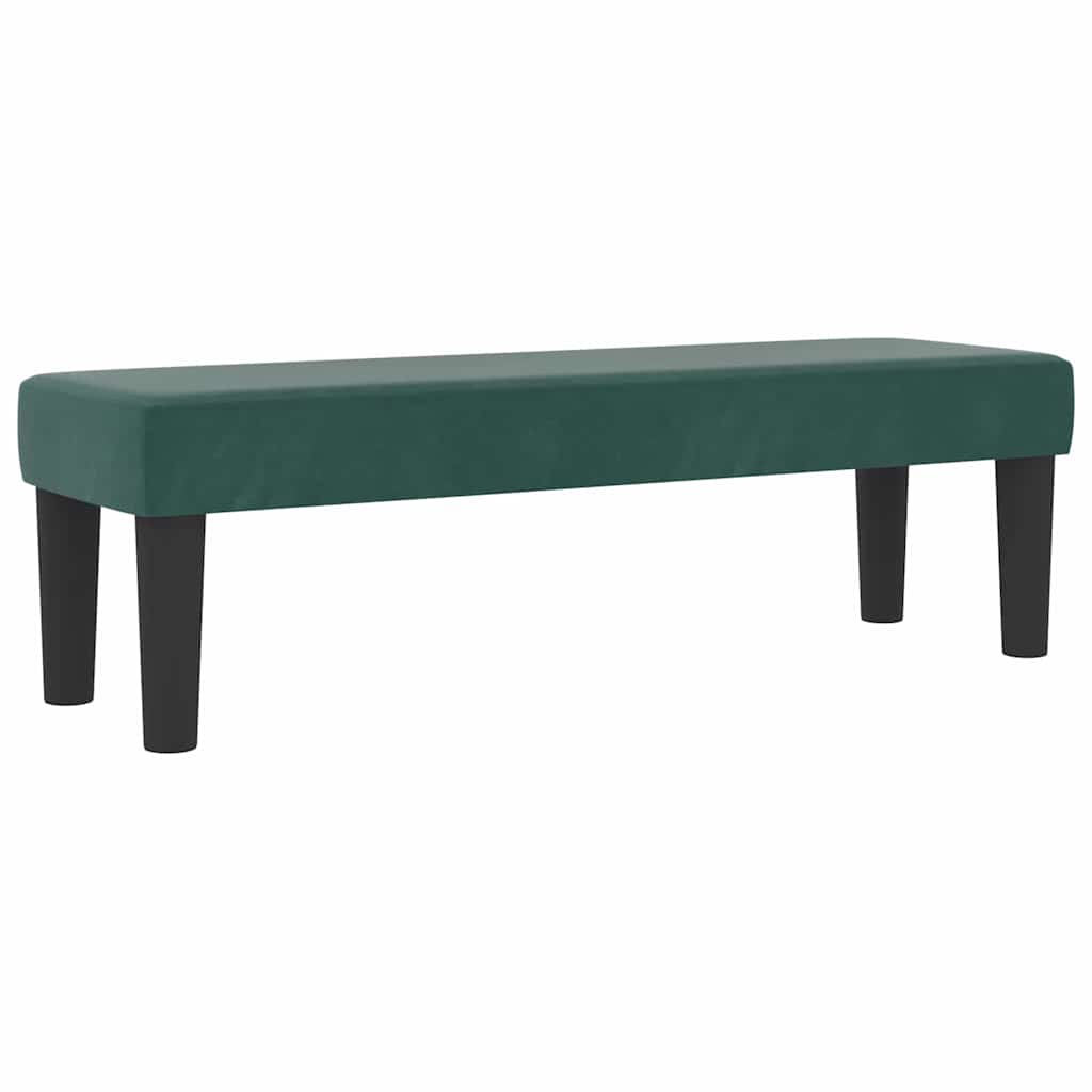 Krevet s opruga kutije Tamnozelena 200 x 120 cm Baršun