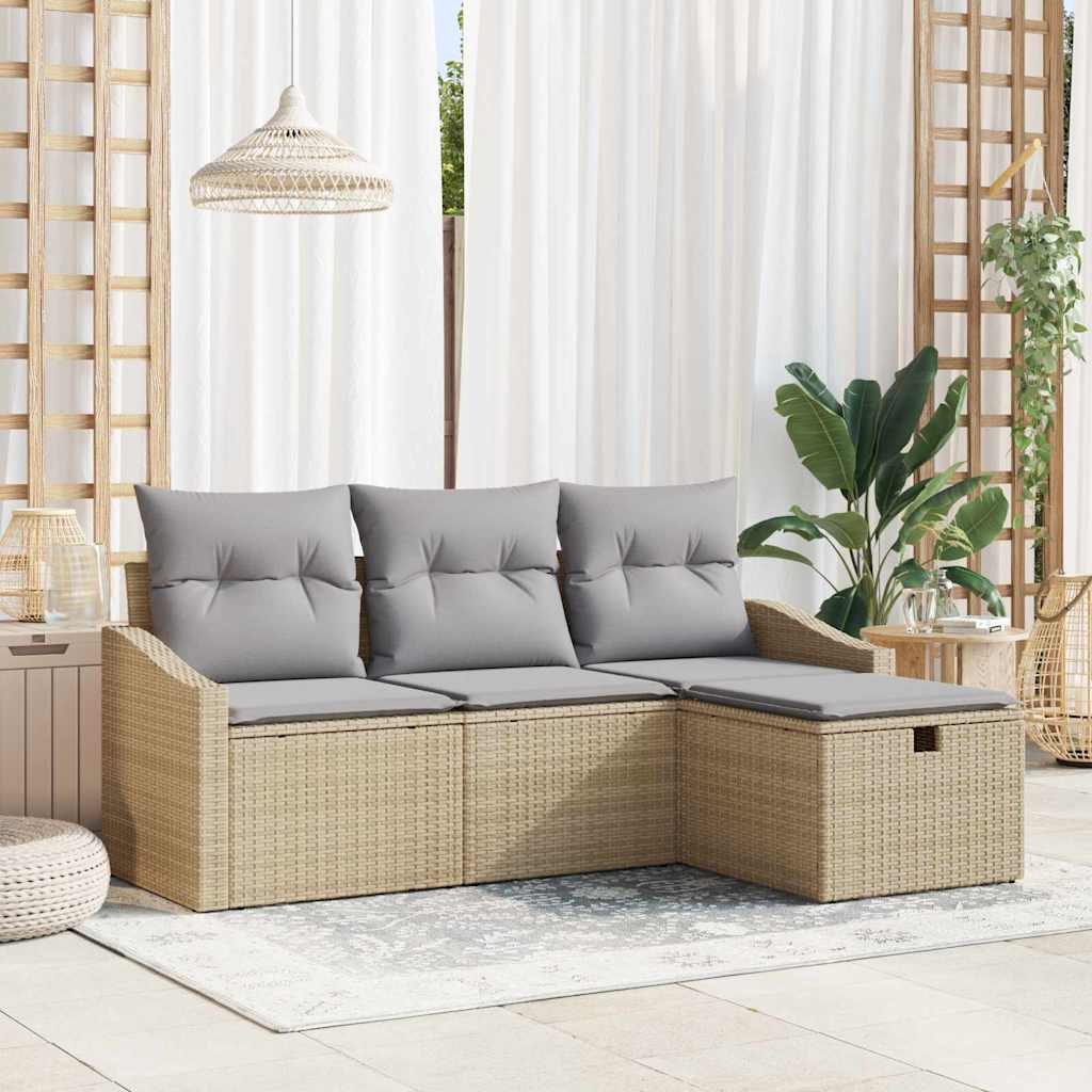 Set sofe s jastukom 4 pcs poliratan