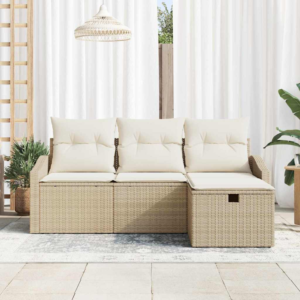 Set sofe s jastukom 4 pcs poliratan