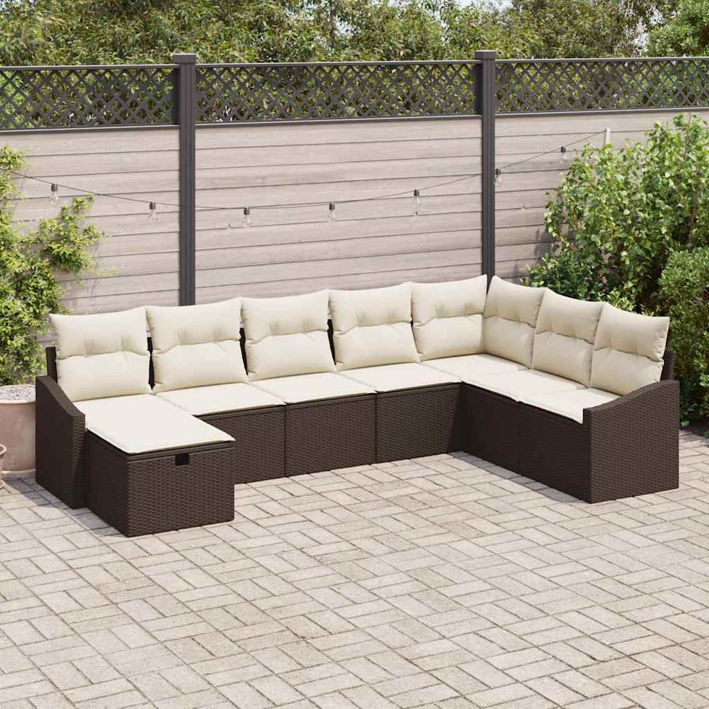 Set sofe s jastukom 9 pcs poliratan