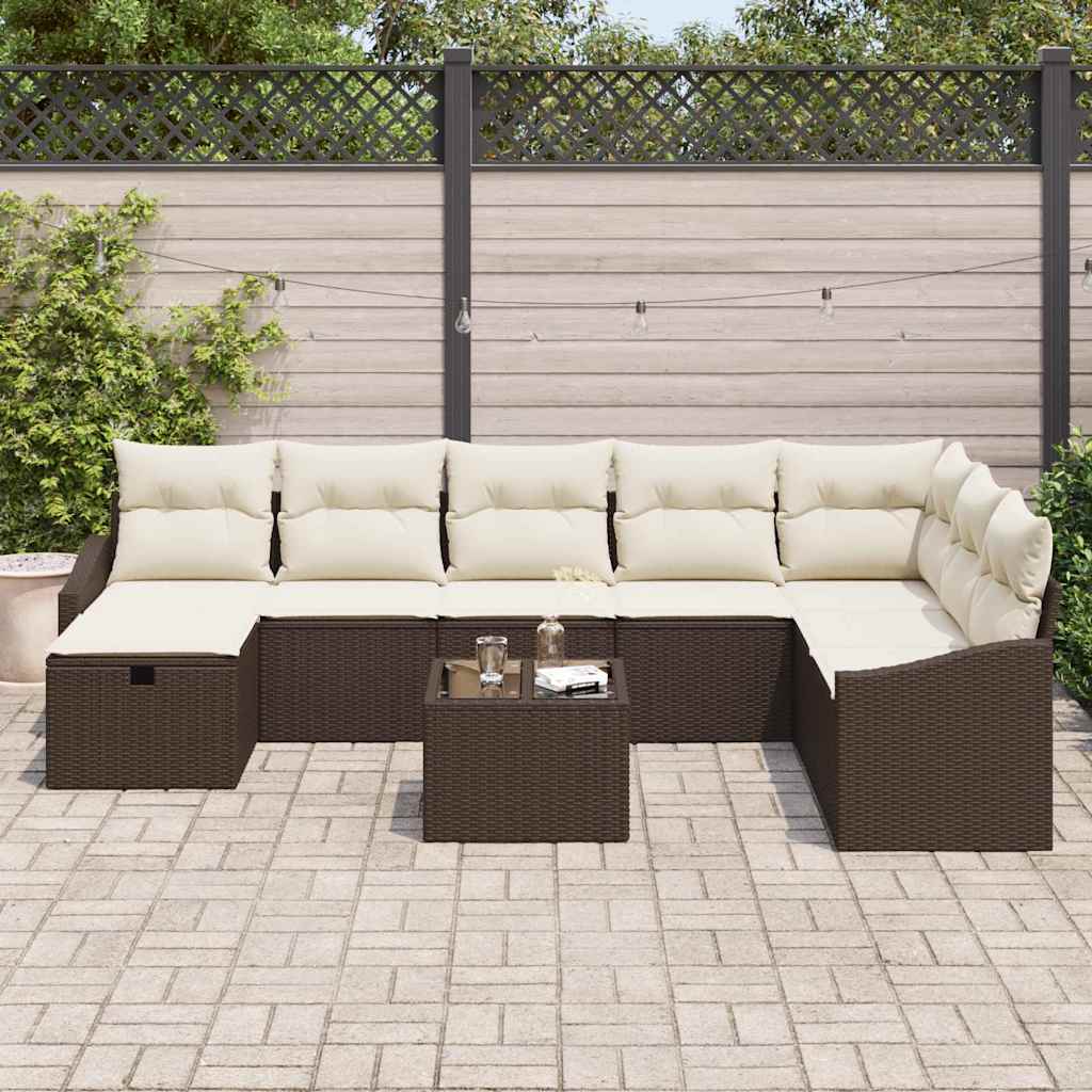 Set sofe s jastukom 9 pcs poliratan