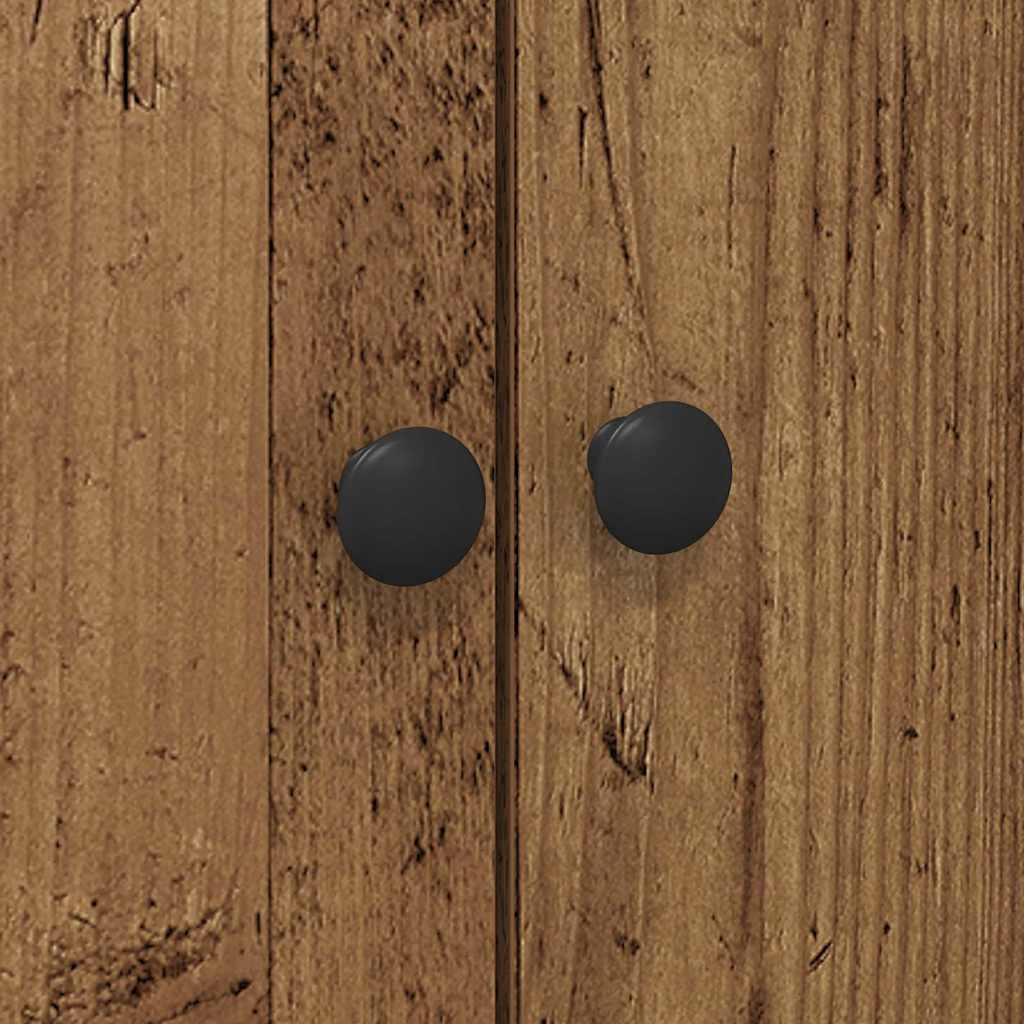 Kuhinjski bufet s policom 2 pcs Staro drvo 60 x 50 x 180 cm