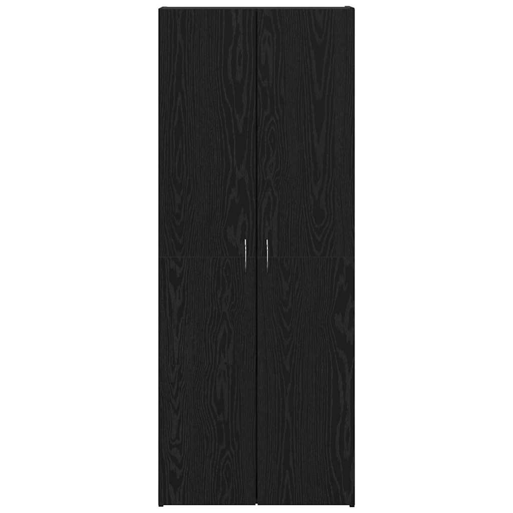 Uredski ormar Crni hrast 60 x 32 x 152,5 cm Konstruirano drvo