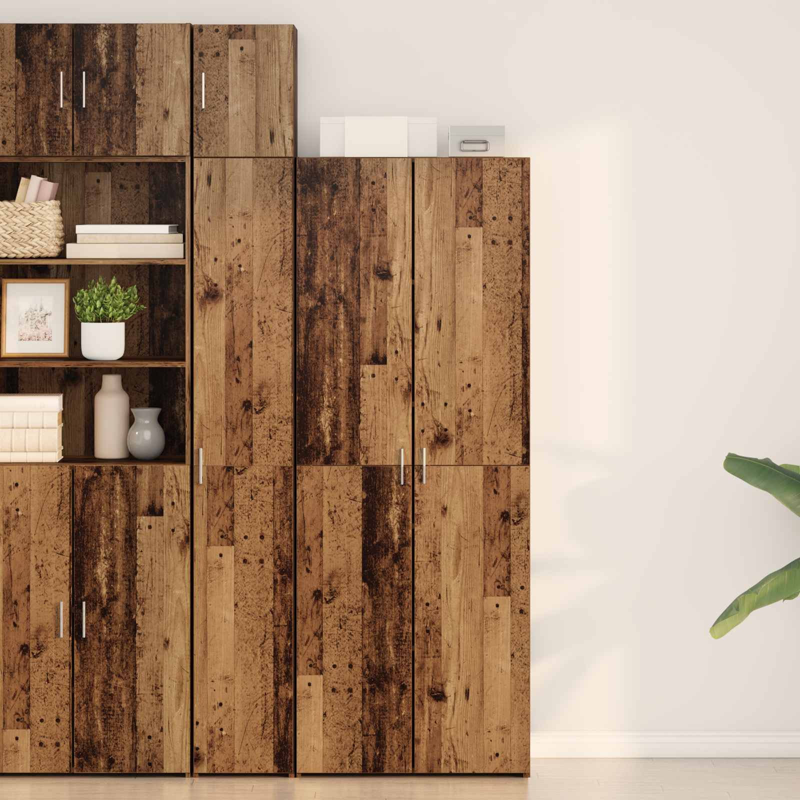 Highboard Staro drvo 70 x 42,5 x 185 cm