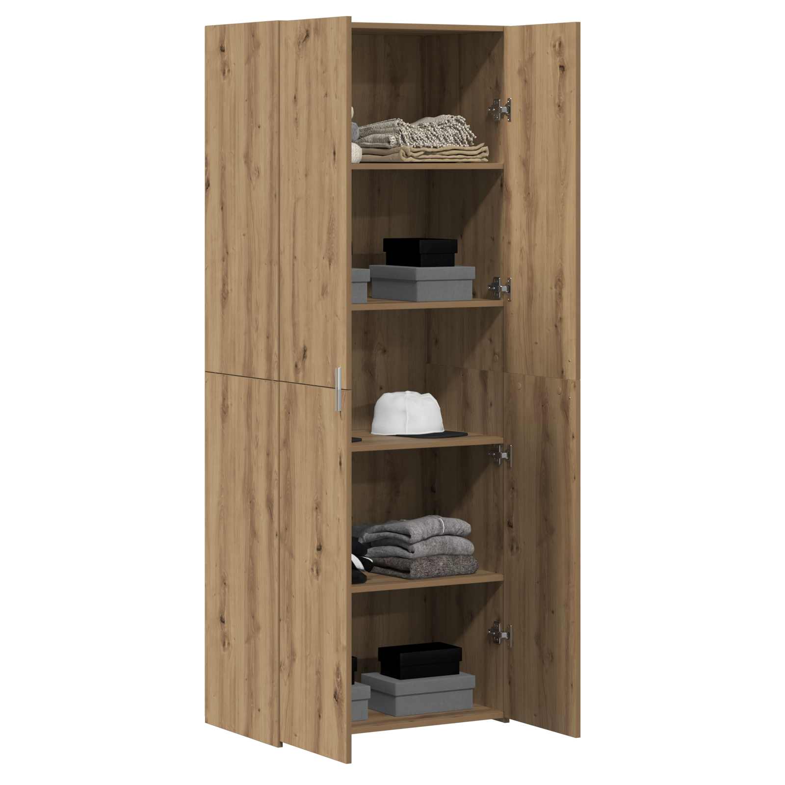 Highboard Umjetnički hrast 70 x 42,5 x 185 cm