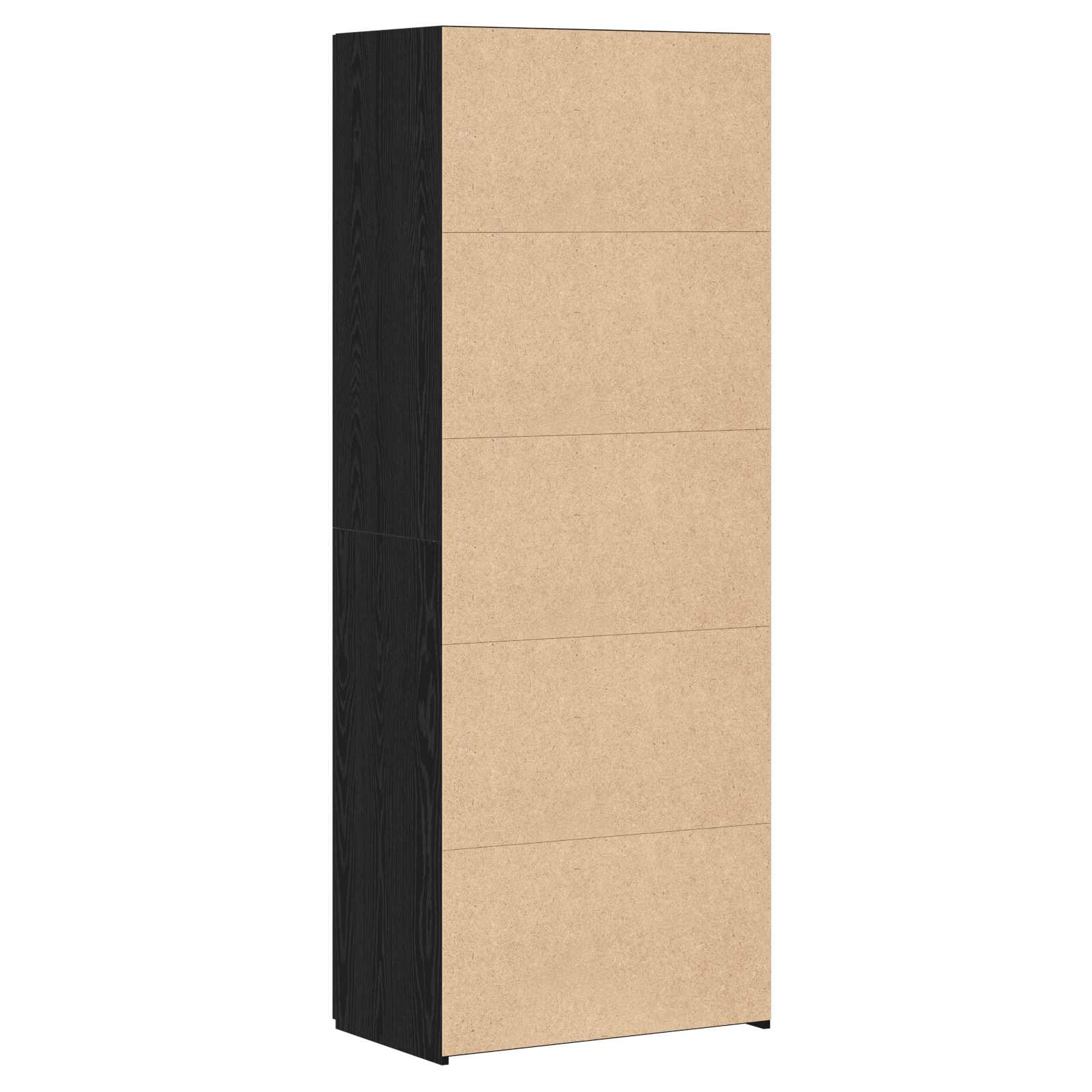 Highboard Crni hrast 70 x 42,5 x 185 cm