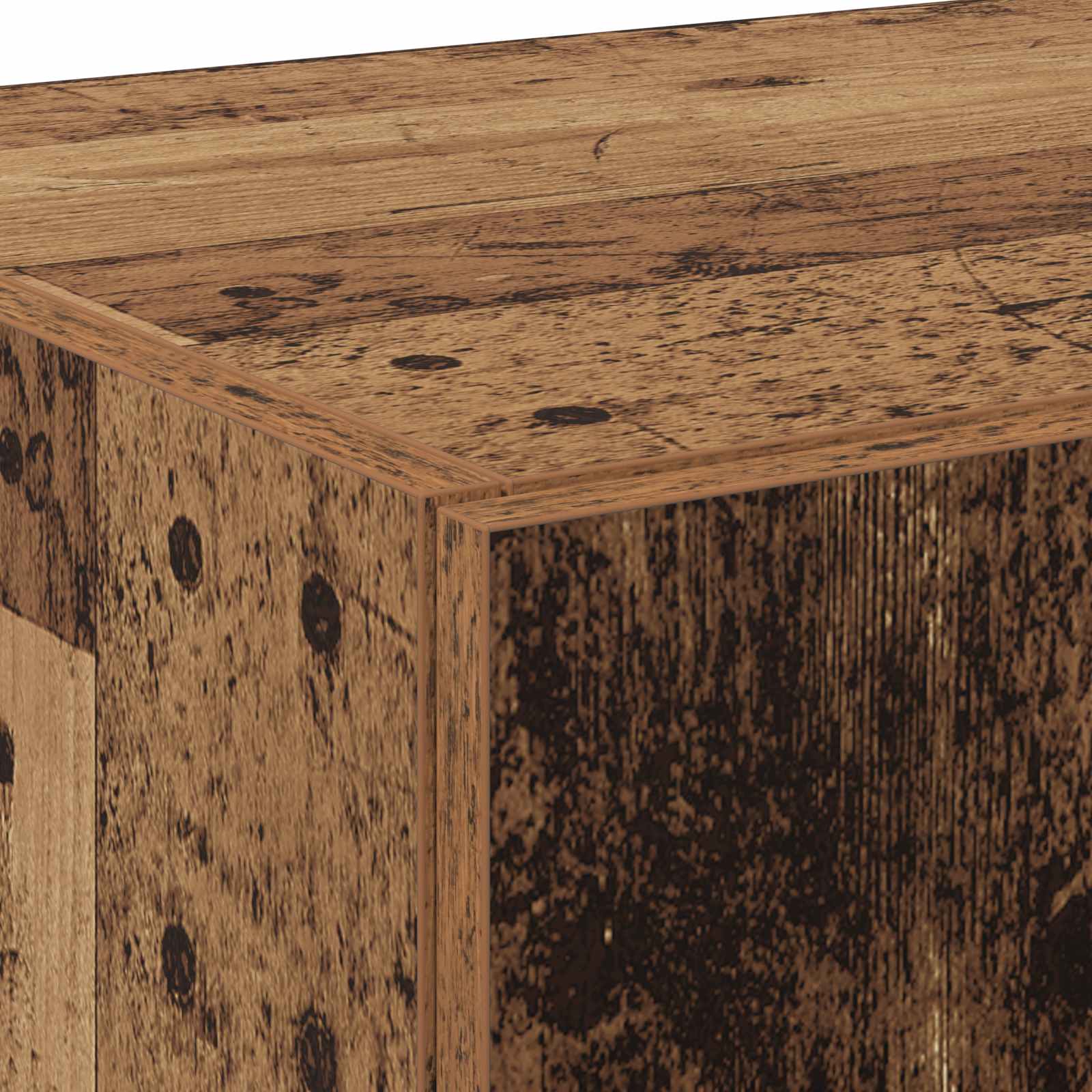 Highboard 2 pcs Staro drvo 70 x 42,5 x 185 cm