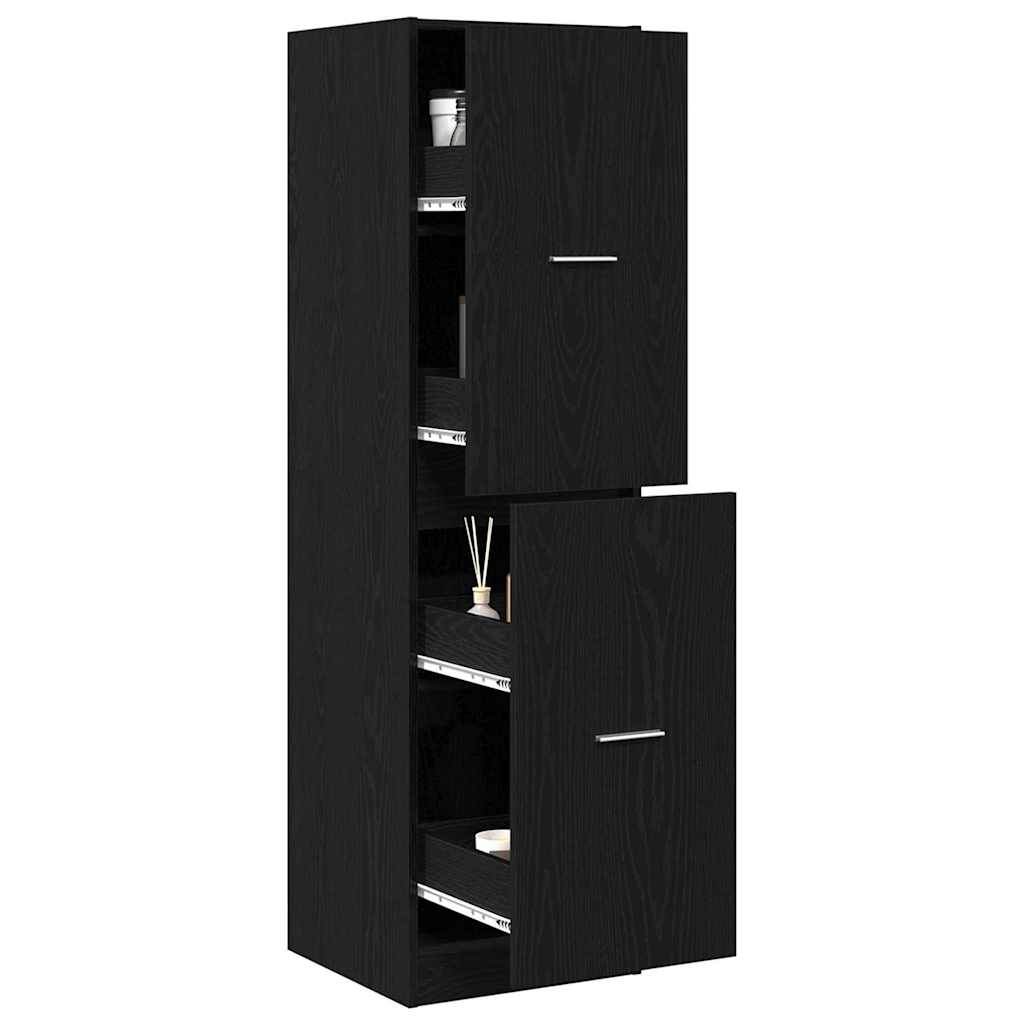Apoteka za pohranu Crni hrast 40 x 41 x 144.5 cm