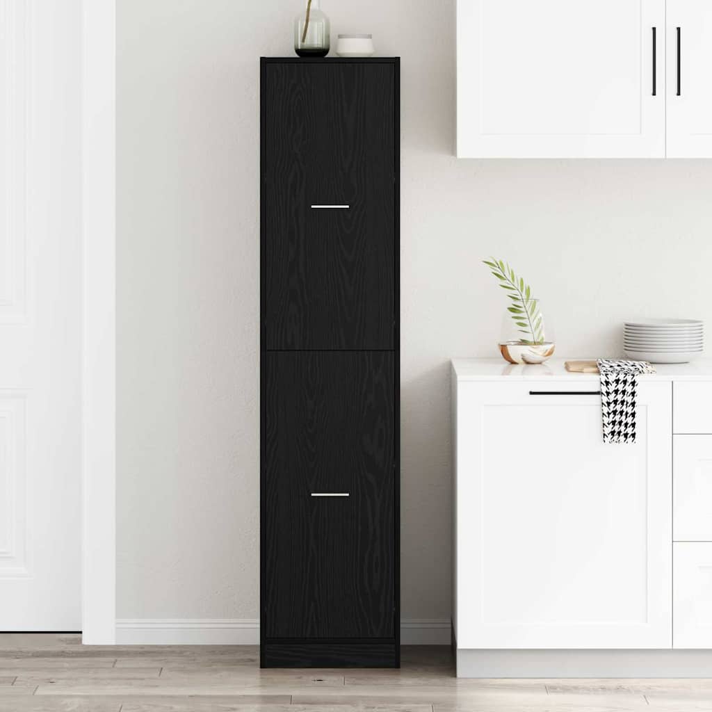 Apoteka za pohranu Crni hrast 40 x 41 x 174.5 cm